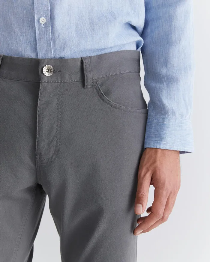Sportscraft Tapered Bedford Jean Deep Grey Men Pants