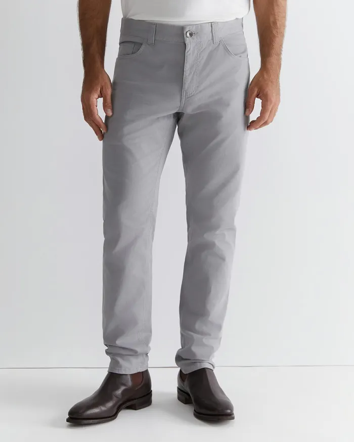 Sportscraft Tapered Bedford Jean Light Grey Men Pants