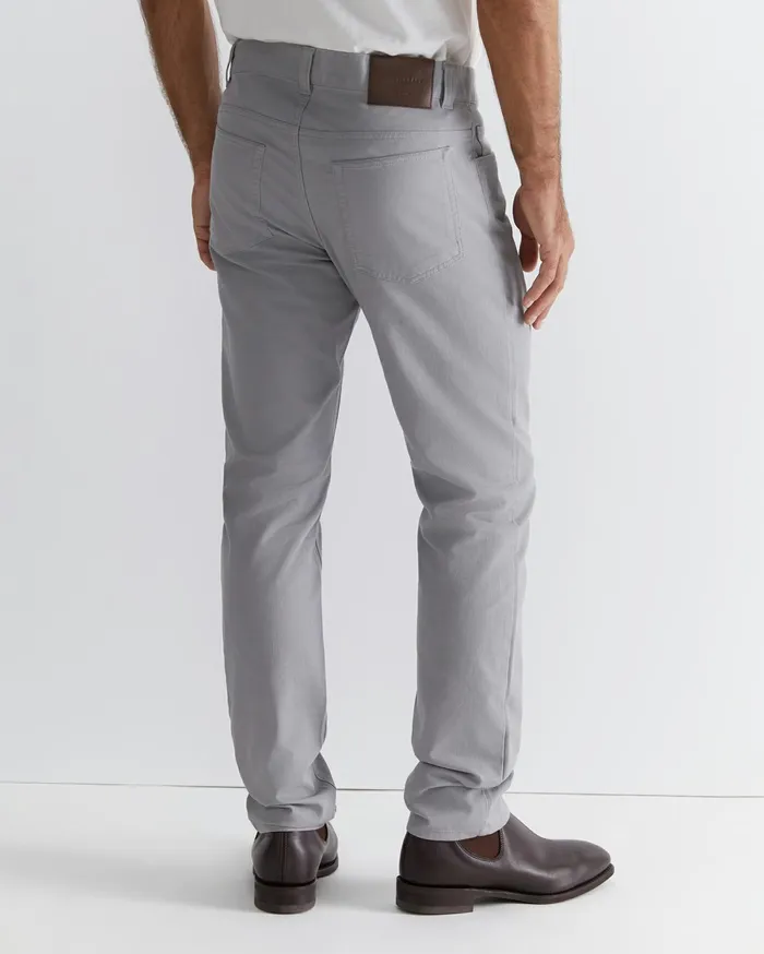 Sportscraft Tapered Bedford Jean Light Grey Men Pants