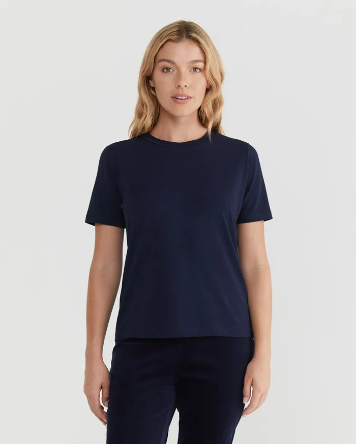 Sportscraft The Perfect TShirt Navy Women Tops and Tees