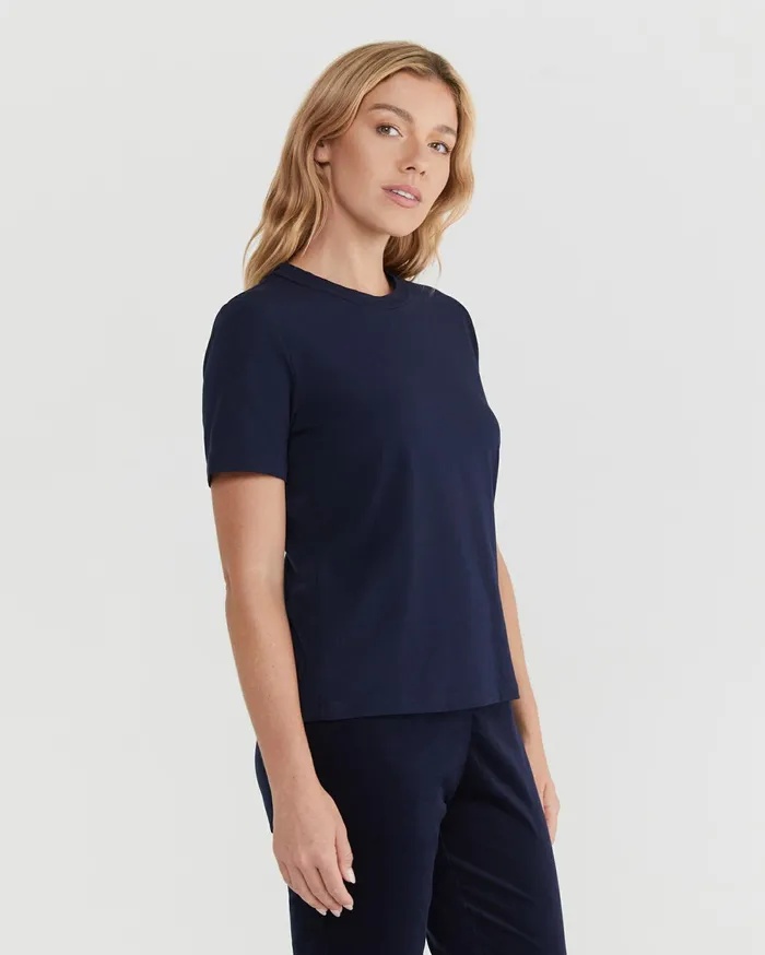 Sportscraft The Perfect TShirt Navy Women Tops and Tees