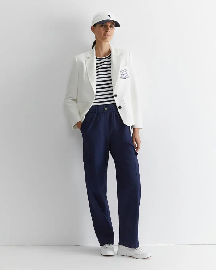 Sportscraft The Perfect TShirt Navywhite Women Tops and Tees