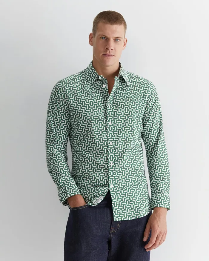 Sportscraft Walang Shirt Sage Men Shirts