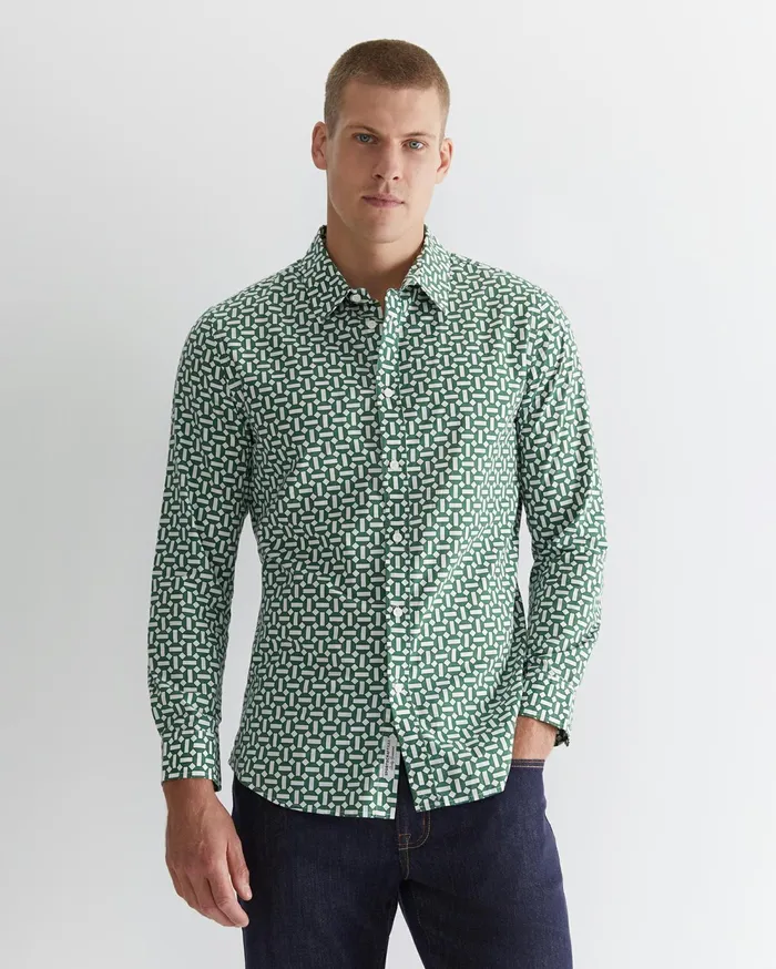 Sportscraft Walang Shirt Sage Men Shirts