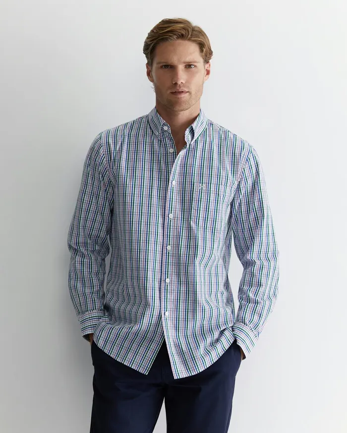 Sportscraft Warder Regular Shirt Foliage Men Shirts