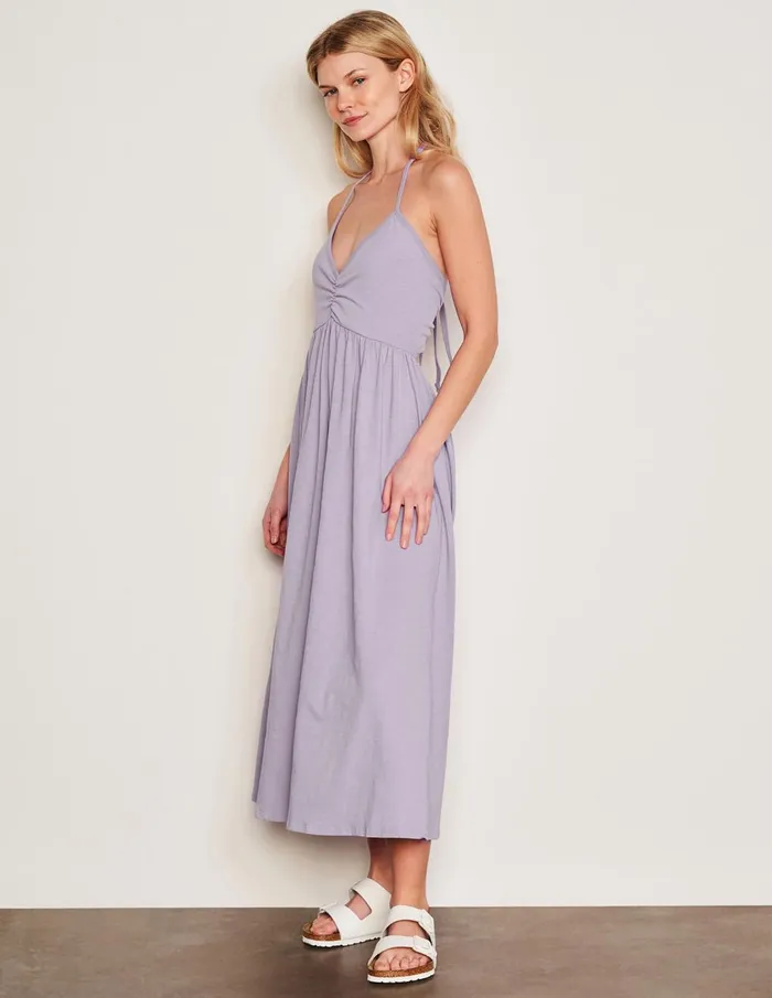 Sundry Clothing Dresses Women Women039s Tie Back Dress In Dark Lavender Dark Lavender