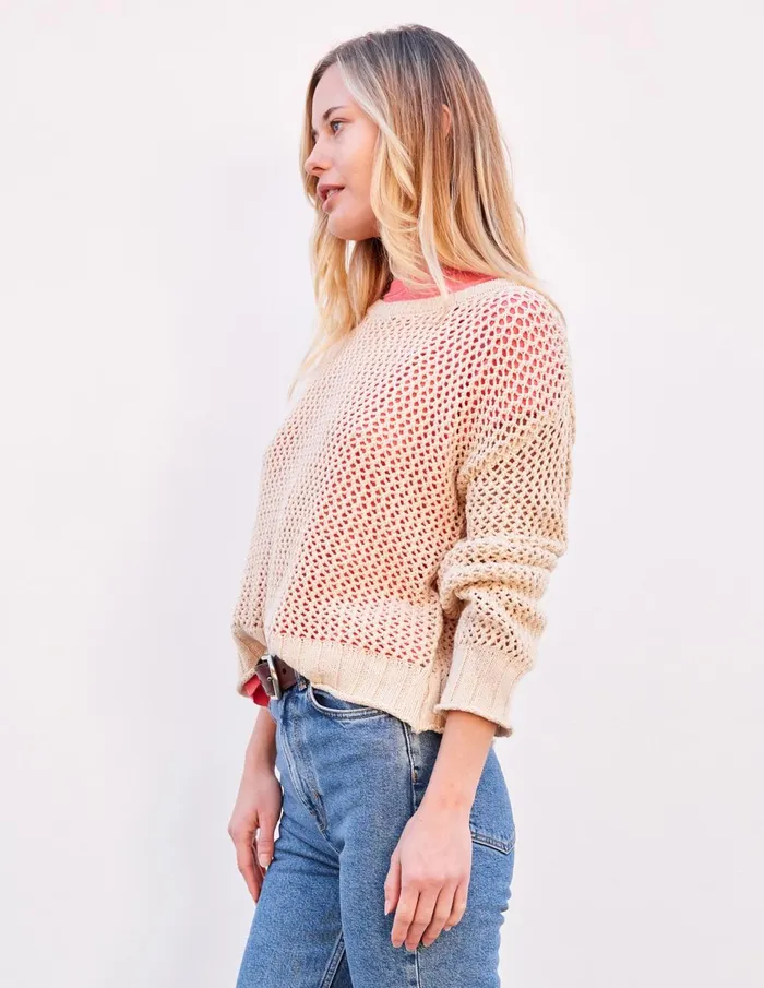 Sundry Clothing Sweaters Women Women039s Crew Neck Sweater In Tan Tan Sundry Clothing Sweaters Women Women039s Crew Neck Sweater In Tan Tan