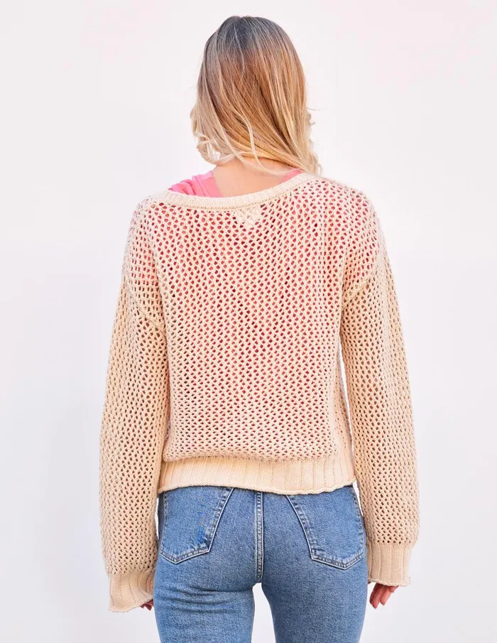 Sundry Clothing Sweaters Women Women039s Crew Neck Sweater In Tan Tan Sundry Clothing Sweaters Women Women039s Crew Neck Sweater In Tan Tan