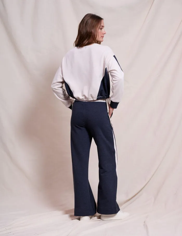 Sundry Clothing Sweatshirts Women Women039s Color Blocked Pullover In Oyster Oyster