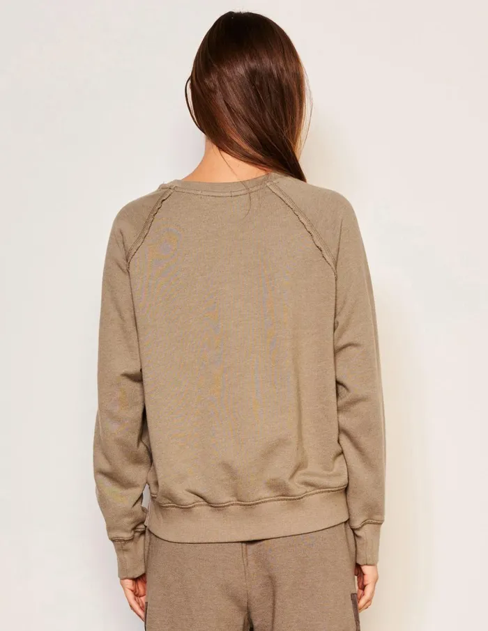 Sundry Clothing Sweatshirts Women Women039s Raglan Sweatshirt In Fern Fern
