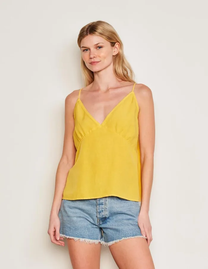 Sundry Clothing Tanks Women Women039s Easy Tank In Wheat Wheat