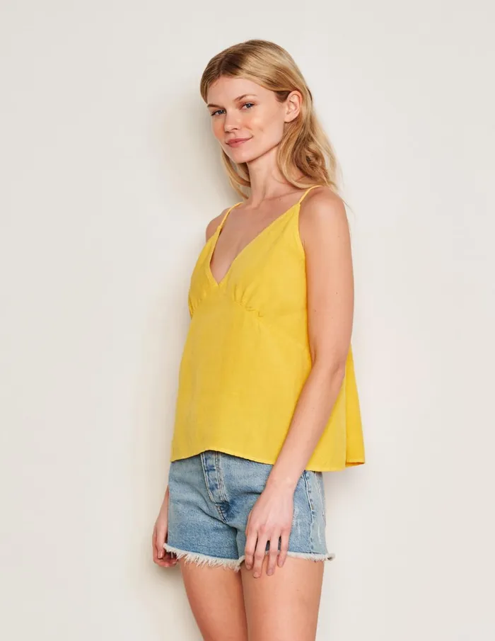 Sundry Clothing Tanks Women Women039s Easy Tank In Wheat Wheat