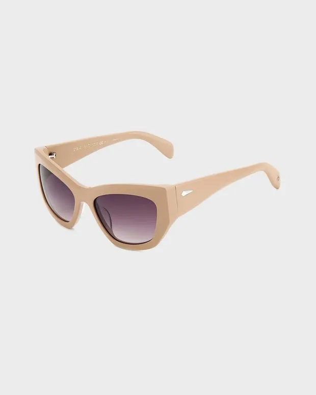 Sunglasses Women Gwyn BeigeViolet rag and bone