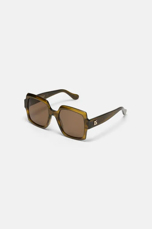 Sunglasses Women Xbarbara Xbarbara Military GreenGold Luisa Spagnoli Sunglasses Women Xbarbara Xbarbara Military GreenGold Luisa Spagnoli