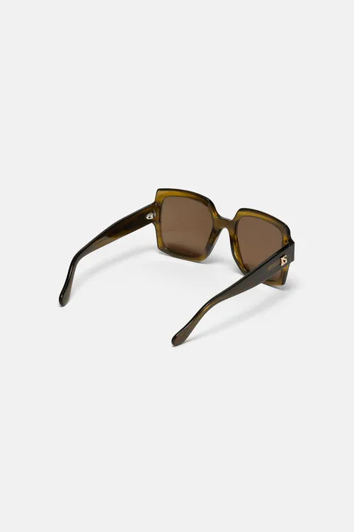 Sunglasses Women Xbarbara Xbarbara Military GreenGold Luisa Spagnoli Sunglasses Women Xbarbara Xbarbara Military GreenGold Luisa Spagnoli