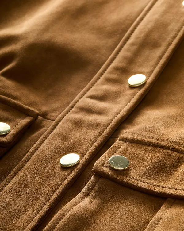 Suz Suede Dickey Chore Coat Whisky Women Veronica Beard Jackets and Outerwear Suz Suede Dickey Chore Coat Whisky Women Veronica Beard Jackets and Outerwear