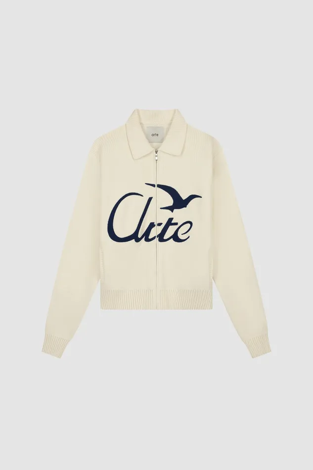 Sweaters Arte Antwerp Men Bird Logo en maille Crme