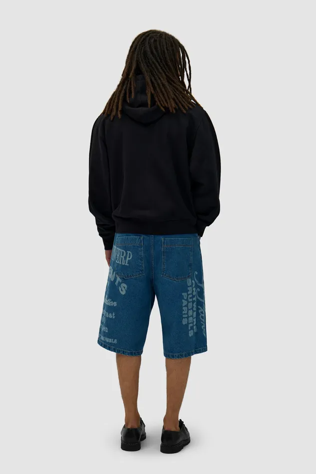 Sweats capuche Arte Antwerp Men Sweat capuche zipp Energy Noir