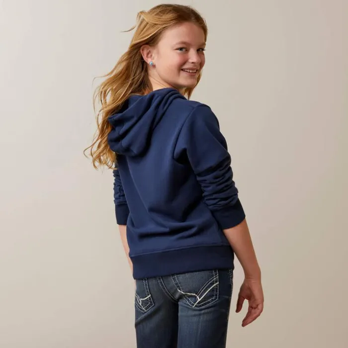 Sweatshirts and Hoodies Kids Ariat 3D Logo 20 Hoodie Navyred Sweatshirts and Hoodies Kids Ariat 3D Logo 20 Hoodie Navyred