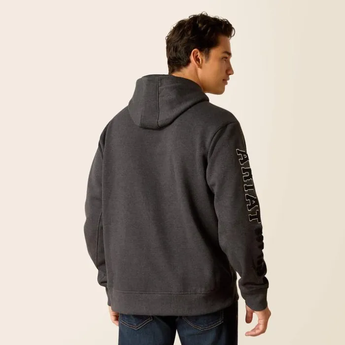 Sweatshirts and Hoodies Men Ariat Rabere Hoodie Charcoal Sweatshirts and Hoodies Men Ariat Rabere Hoodie Charcoal