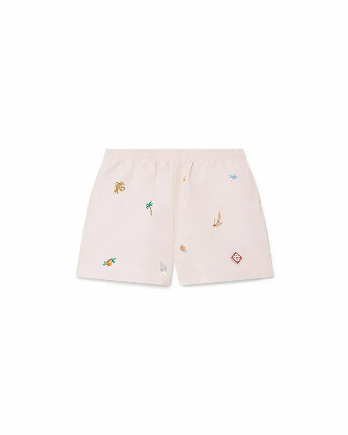 Swimwear Men Casablanca Paris Embroidered Motif Swim Shorts