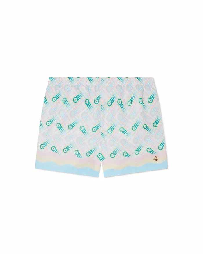 Swimwear Men Casablanca Paris Ping Pong Swim Trunks
