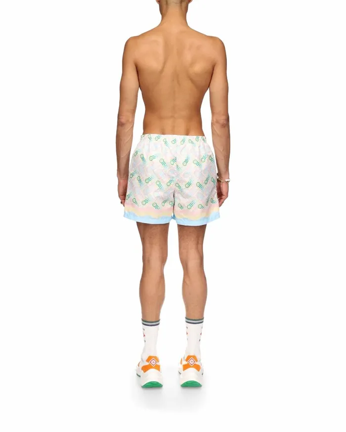 Swimwear Men Casablanca Paris Ping Pong Swim Trunks Swimwear Men Casablanca Paris Ping Pong Swim Trunks