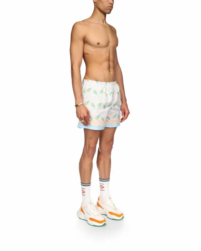 Swimwear Men Casablanca Paris Ping Pong Swim Trunks Swimwear Men Casablanca Paris Ping Pong Swim Trunks
