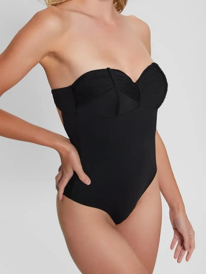 Swimwear Sweetheart Padded OnePiece Swimsuit Black 8211 GUESS Women