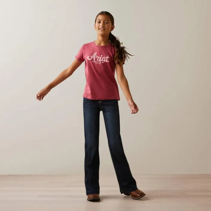 TShirts and Polos Kids Ariat Durable Goods Tee Earth Red