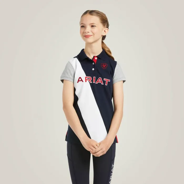 TShirts and Polos Kids Ariat Taryn Polo Team
