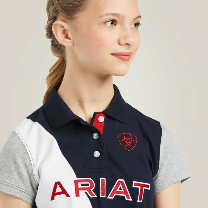 TShirts and Polos Kids Ariat Taryn Polo Team