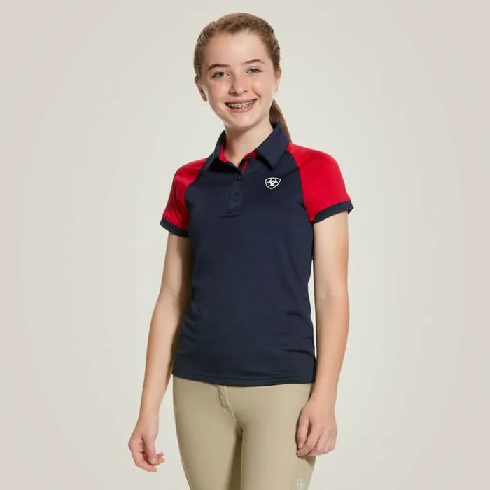 TShirts and Polos Kids Ariat Team 30 Polo Navy