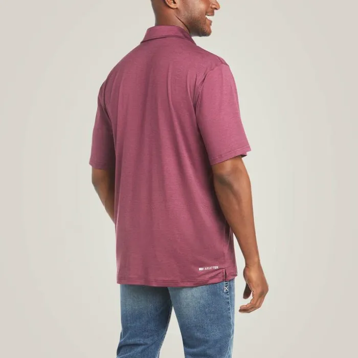 TShirts and Polos Men Ariat Charger 20 Polo Malbec TShirts and Polos Men Ariat Charger 20 Polo Malbec