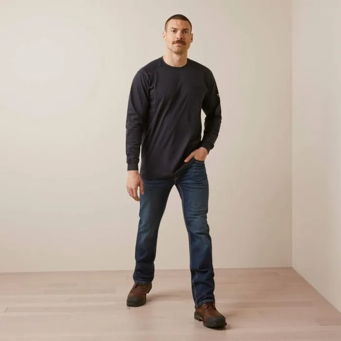 TShirts and Polos Men Ariat FR Air Shock Fire TShirt Black TShirts and Polos Men Ariat FR Air Shock Fire TShirt Black