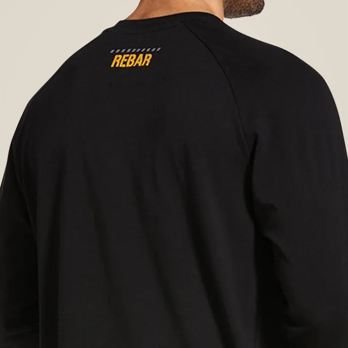 TShirts and Polos Men Ariat Rebar Cotton Strong Block TShirt Black TShirts and Polos Men Ariat Rebar Cotton Strong Block TShirt Black