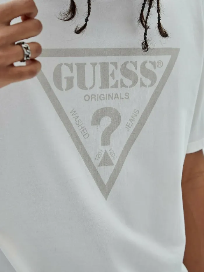 TShirts and Tanks GUESS Men GUESS Originals Triangle Tee Sandy Shore Multi TShirts and Tanks GUESS Men GUESS Originals Triangle Tee Sandy Shore Multi