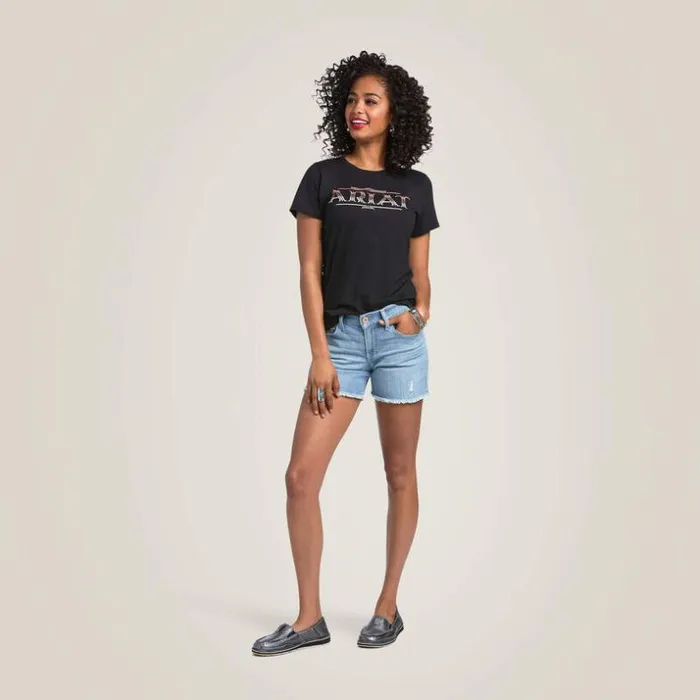 TShirts and Tops Women Ariat Ariat Serape Style TShirt Black TShirts and Tops Women Ariat Ariat Serape Style TShirt Black
