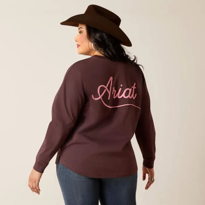 TShirts and Tops Women Ariat Ariat TShirt Clove Brown TShirts and Tops Women Ariat Ariat TShirt Clove Brown