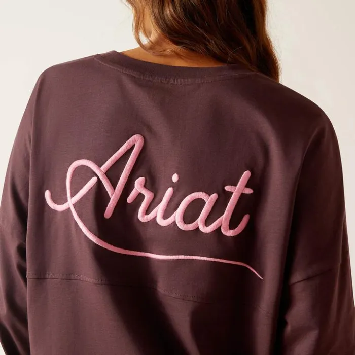 TShirts and Tops Women Ariat Ariat TShirt Clove Brown TShirts and Tops Women Ariat Ariat TShirt Clove Brown