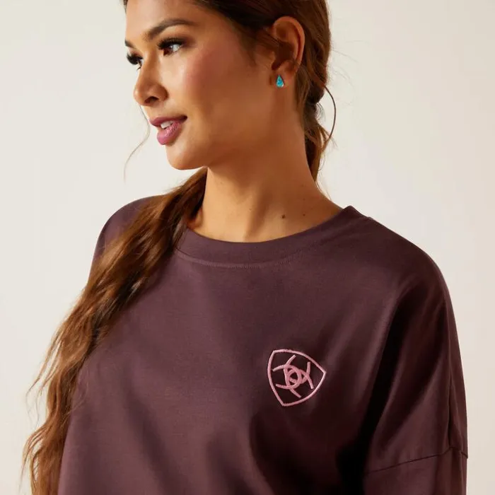 TShirts and Tops Women Ariat Ariat TShirt Clove Brown TShirts and Tops Women Ariat Ariat TShirt Clove Brown