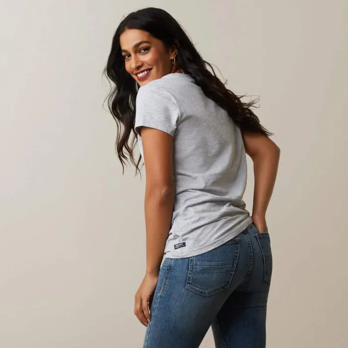 TShirts and Tops Women Ariat Harmony TShirt Heather Grey TShirts and Tops Women Ariat Harmony TShirt Heather Grey