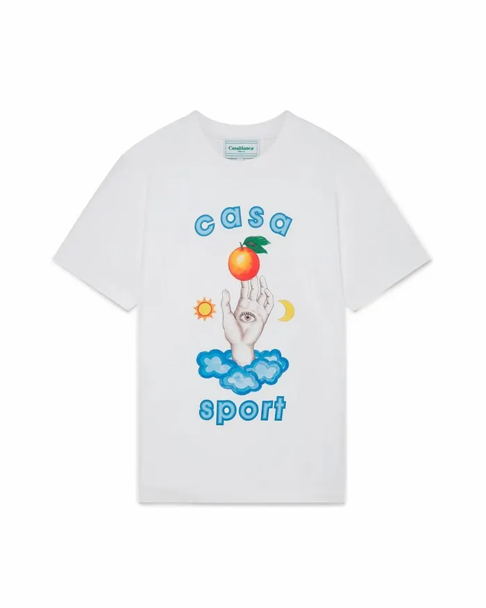 TShirts MenWomen Casablanca Paris Casa Talisman TShirt