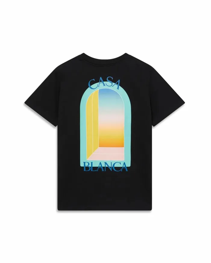 TShirts MenWomen Casablanca Paris L039Arc Color TShirt