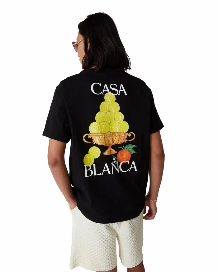 TShirts MenWomen Casablanca Paris Le Triomphe De Tennis TShirt