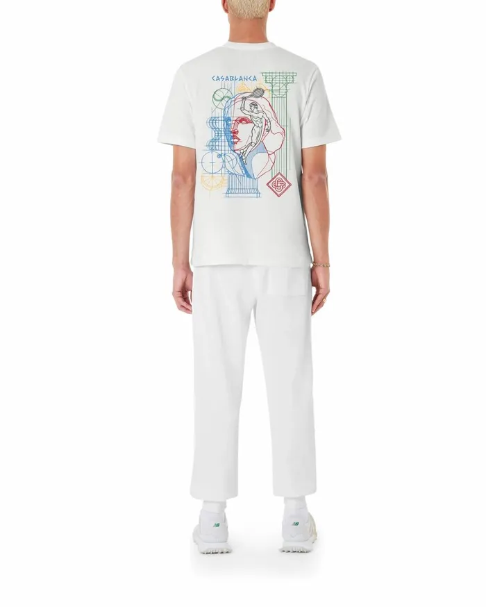 TShirts MenWomen Casablanca Paris Tennis Play In Progress TShirt