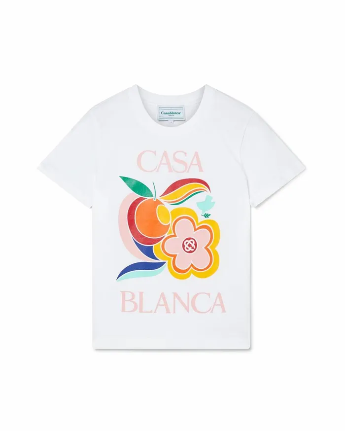 TShirts Women Casablanca Paris Le Pouvoir Des Fleurs TShirt