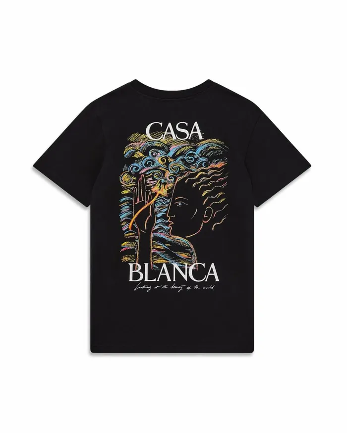 TShirts Women Casablanca Paris Mushroom Goddess TShirt