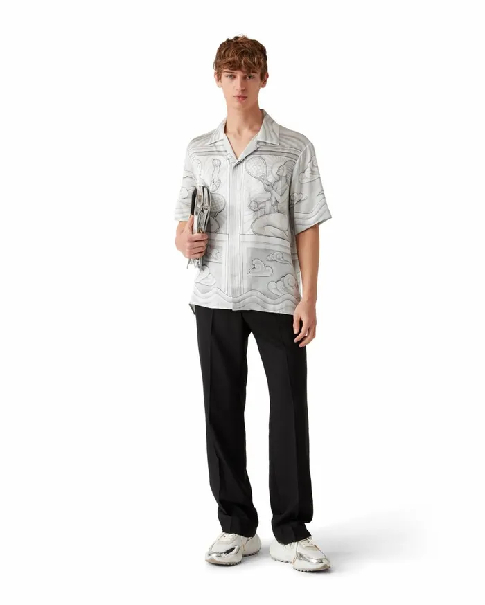 Tailoring Men Casablanca Paris Wool Tailored Trousers