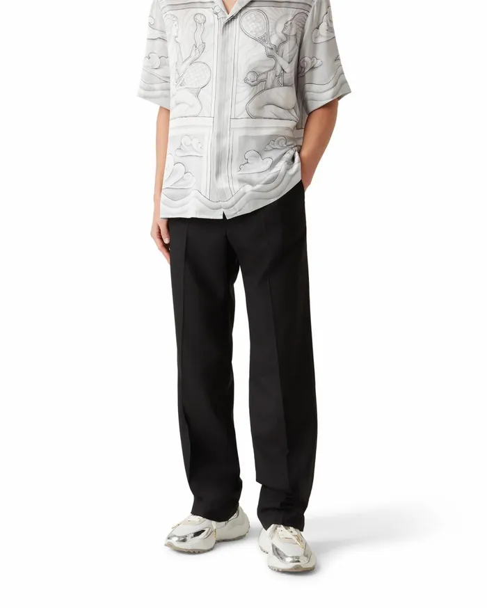 Tailoring Men Casablanca Paris Wool Tailored Trousers